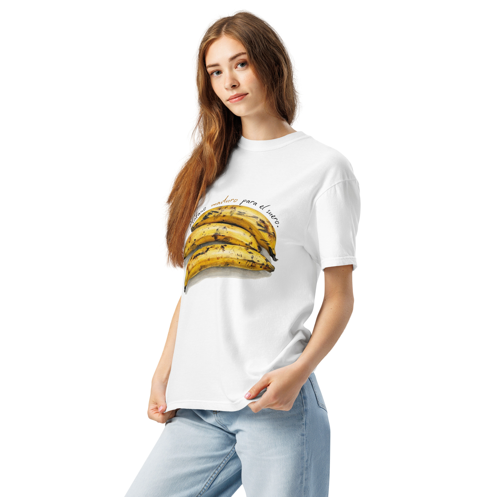 Camiseta gruesa teñida unisex - Image 6