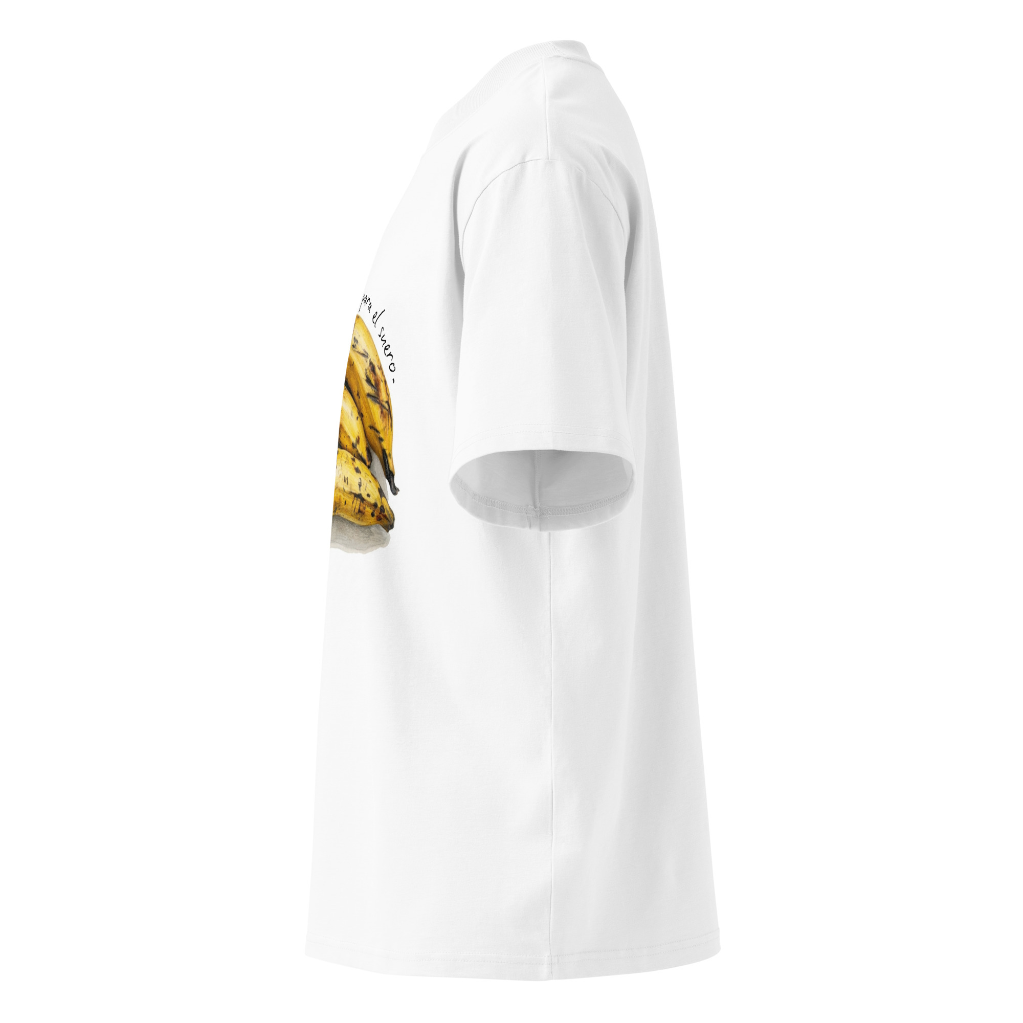 Camiseta oversize orgánica de cuello alto unisex - Image 3